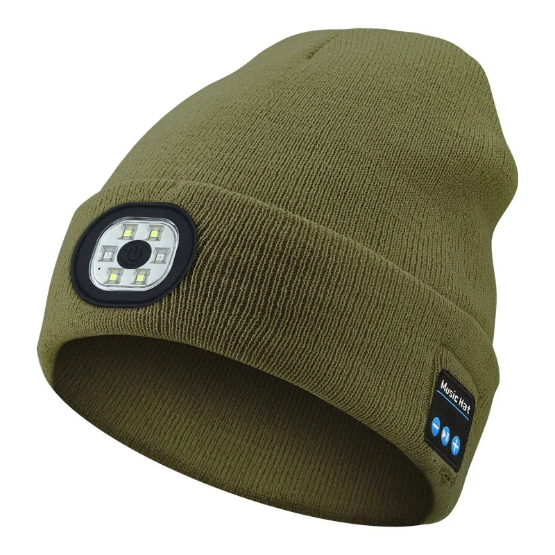 GlowSync Bluetooth Beanie